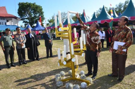 Pdt David Farel : Kiranya Umat Kristen di Tapteng Menjadi Teladan Dalam Pekerjaan dan Perbuatan